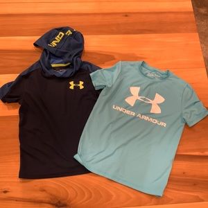 Under Armour shirt lot boys medium
